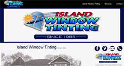 Desktop Screenshot of islandwindowtinting.net